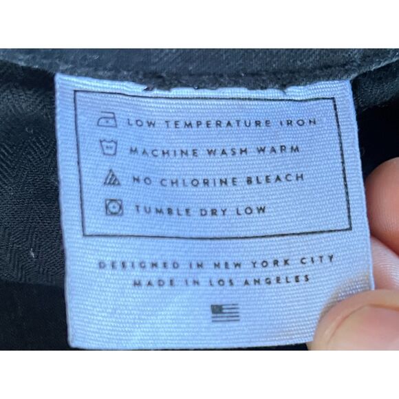 AYR All Year Round Black Jeans Pants Trousers   Women's Size 27 - Picture 5 of 10